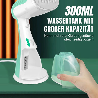 Powerful Handheld Clothes Steamer – Fast 30-Second Heat-Up, Perfect for Travel & Home Use, Effortless Wrinkle Removal