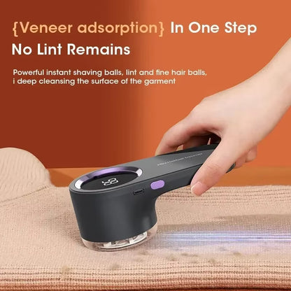 “Premium Rechargeable Fabric Shaver – Remove Lint, Bobbles & Restore Clothes in Seconds”