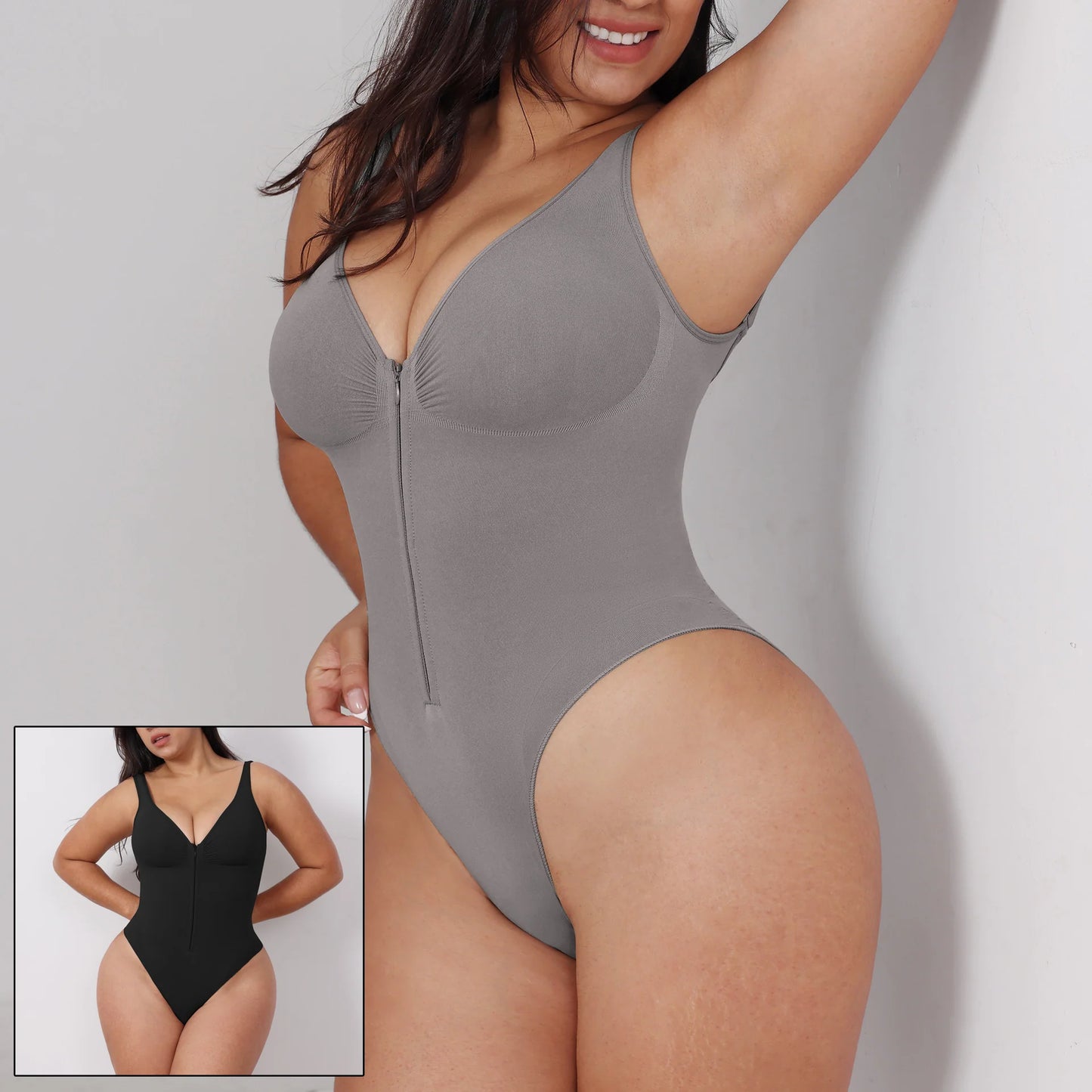 Women'S Slimming Underwear Bodysuit Corset Body Shaper Waist Shaper Shapewear Woman Post-Surgical Slimming Zip Jumpsuit