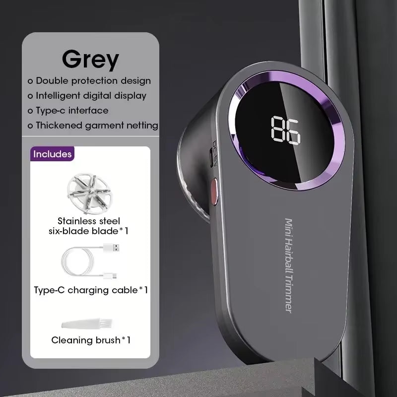 “Premium Rechargeable Fabric Shaver – Remove Lint, Bobbles & Restore Clothes in Seconds”