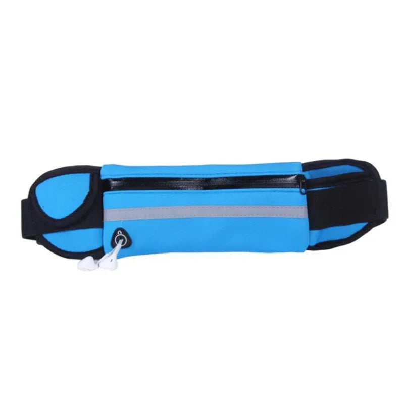 Running Waist Bag Men Women Marathon Cycling Multi-Functional Bags with Water Bottle Waterproof Phone Bag Unisex Waist Belt Pack