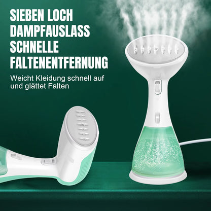 Powerful Handheld Clothes Steamer – Fast 30-Second Heat-Up, Perfect for Travel & Home Use, Effortless Wrinkle Removal